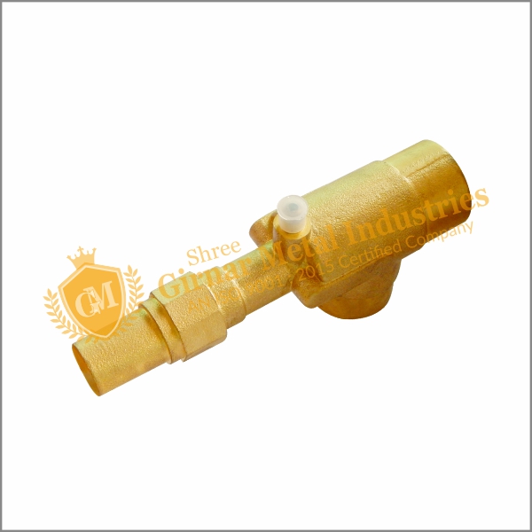 Angle type glove valve